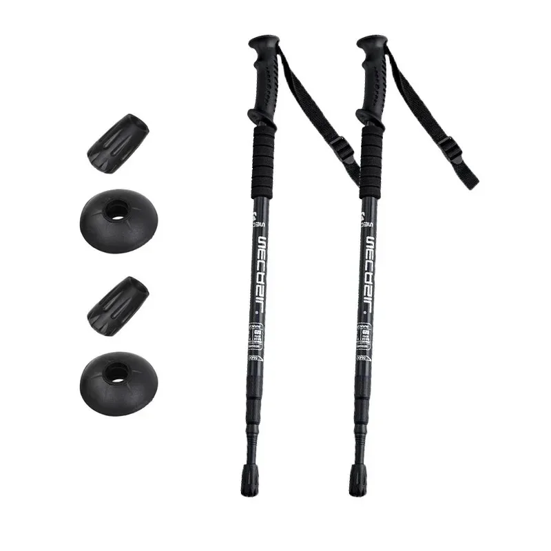 

Aluminium Alloy Trekking Poles Ultralight Adjustable No slip Nordic Walking Sticks Adult Hiking Canes Telescopic Alpenstocks