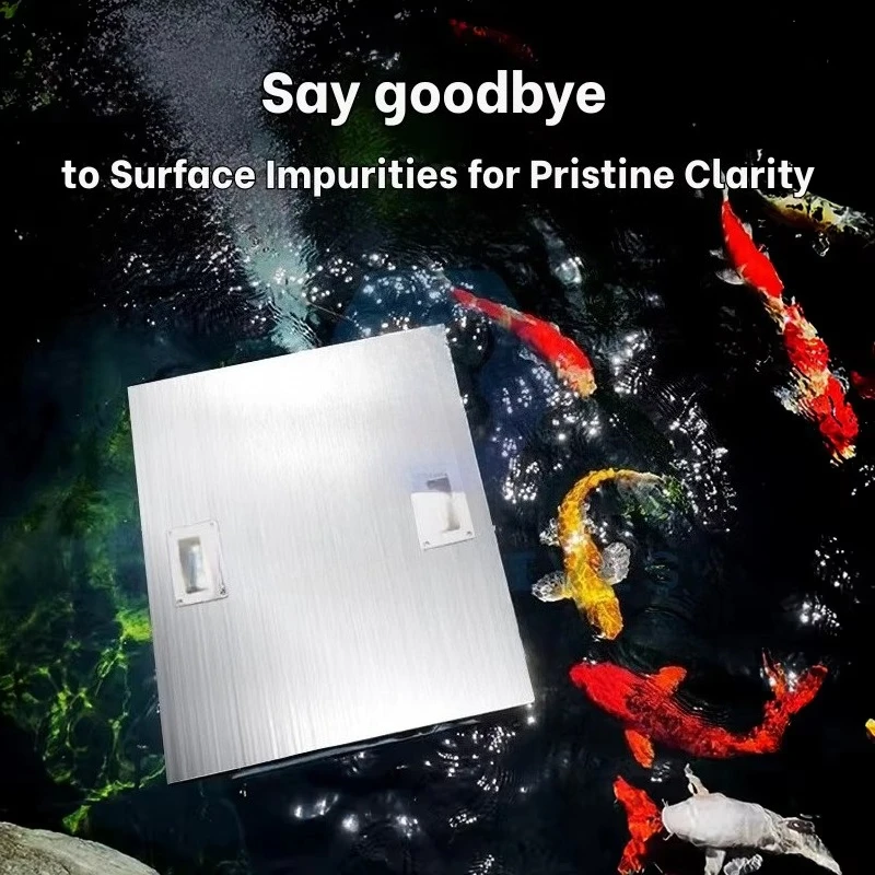 Multifunctional Koi Pool Surface Skimming Filter with Submersible Air Jet Oxygen Function Fast Delivery