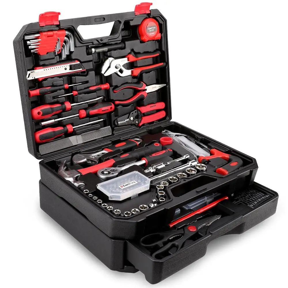 

325 Piece Home Repair Tool Kit, General Home Auto Repair Tool Set, Toolbox Storage Case with Drawer, General Household Tool Kit