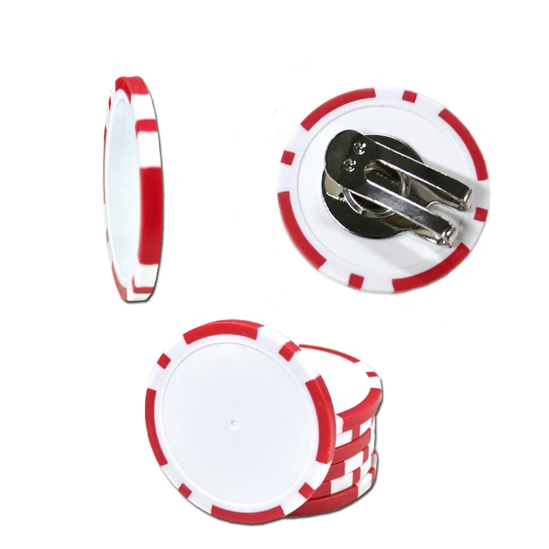 1 قطعة قبعة الجولف كليب علامات أداة كرة جولف علامة موقف رقاقة فارغة 7 اللون مقاومة للاهتراء ومقاومة للسقوط إكسسوارات الغولف #5