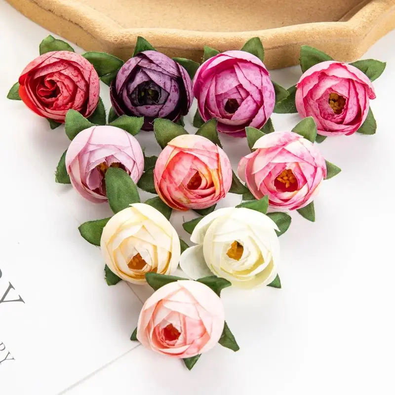 Künstliche Seidenblumen Teerosen für Heim, Büro, Party, Festival, Garten, Hochzeit, Brautstrauß, DIY, Bestseller Geschenke – Detail 7