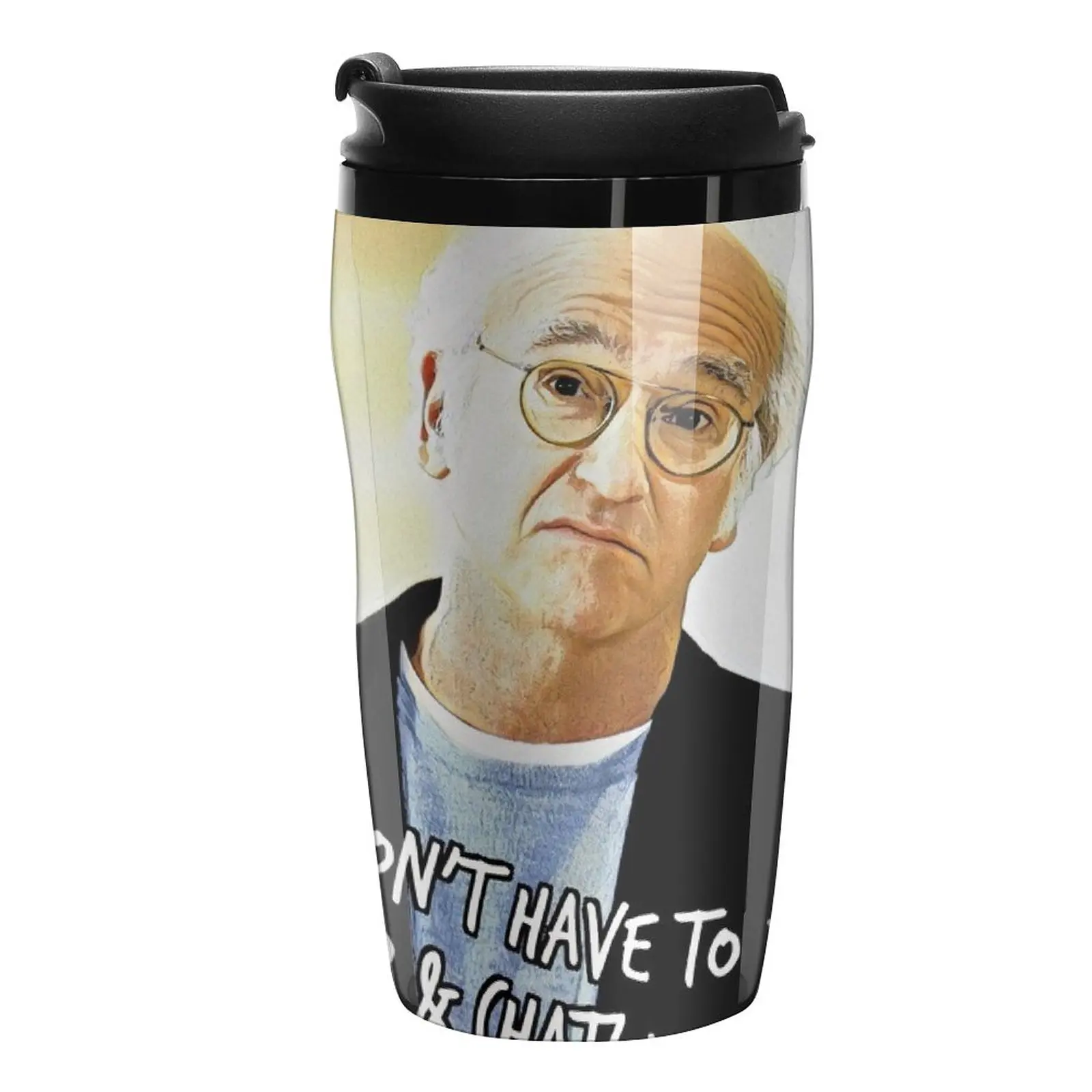 

New Larry David - Curb your Enthusiasm Travel Coffee Mug Paper Cups For Coffee Cups Of Coffee Coffee Set