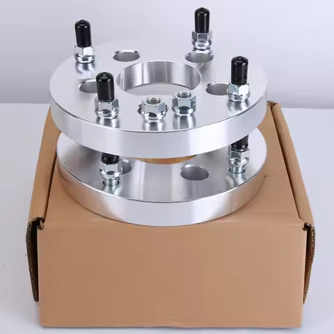 2PCS Flange Hubcentric Wheel Adapter Spacers Hub Centric Wheel Adapters Thread Pitch for PolarisYamaha Rim on Ford Mustang