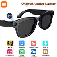 Xiaomi 4K HD AI Smart Glasses With Camera Bluetooth Call Voice Assistant Translate Touch Control Music Player Waterproof Glasses