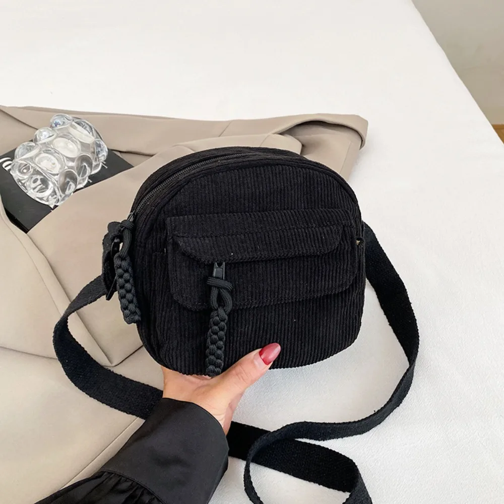 

Вельветовая сумка на плечо большой емкости, сумка в корейском стиле, однотонная сумка через плечо, маленькая квадратная сумка из хлопчатобумажной ткани, парусиновая сумка