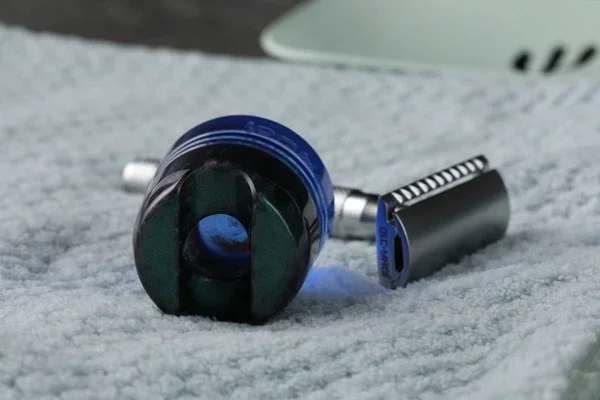 YAQI 2026 Rasiererhalter aus Ozean-Harz für Herren, 14mm, stilvolles Badezimmer-Accessoire – Detail 10