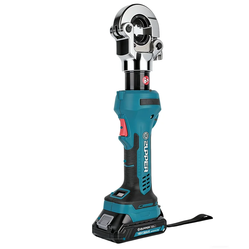 

ZUPPER BLM-240 Brushless Motor Hydraulic Crimping Plier 240mm² Copper Aluminum Cable Lug Crimper Battery Powered Crimping Tool