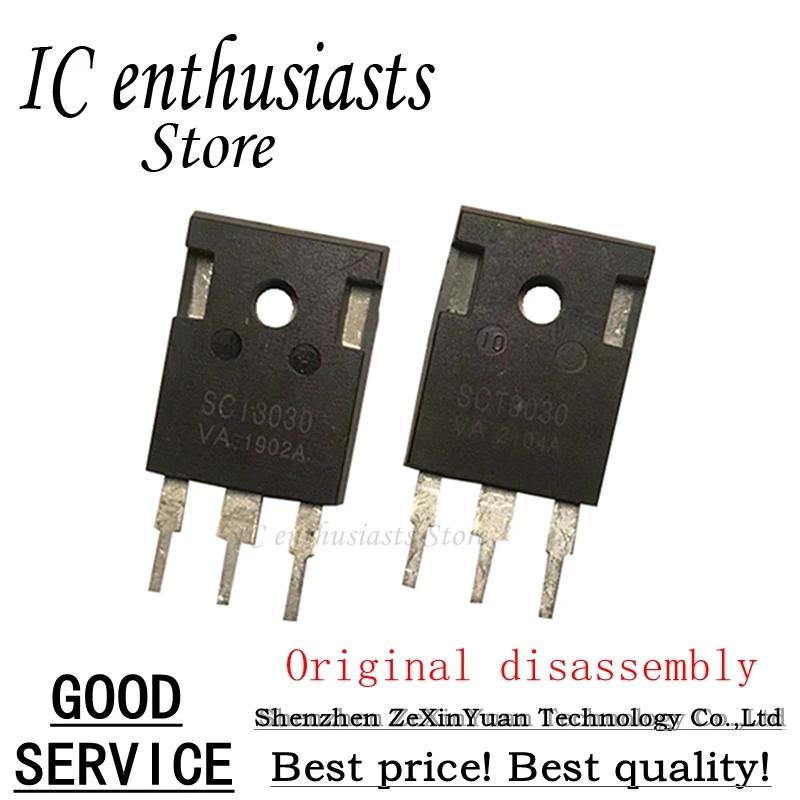 5ชิ้น10ชิ้น SCT3030VA SCT3030 TO-3P การถอดชิ้นส่วนเดิม