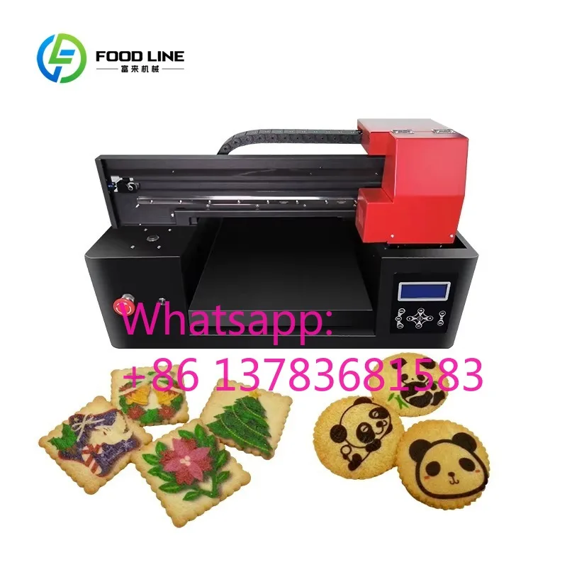 Multi-funtional High Speed Edible Food Printer Cake Chocolate Macaron Printing Machine Cake Printer Custom Edible Ink Printer