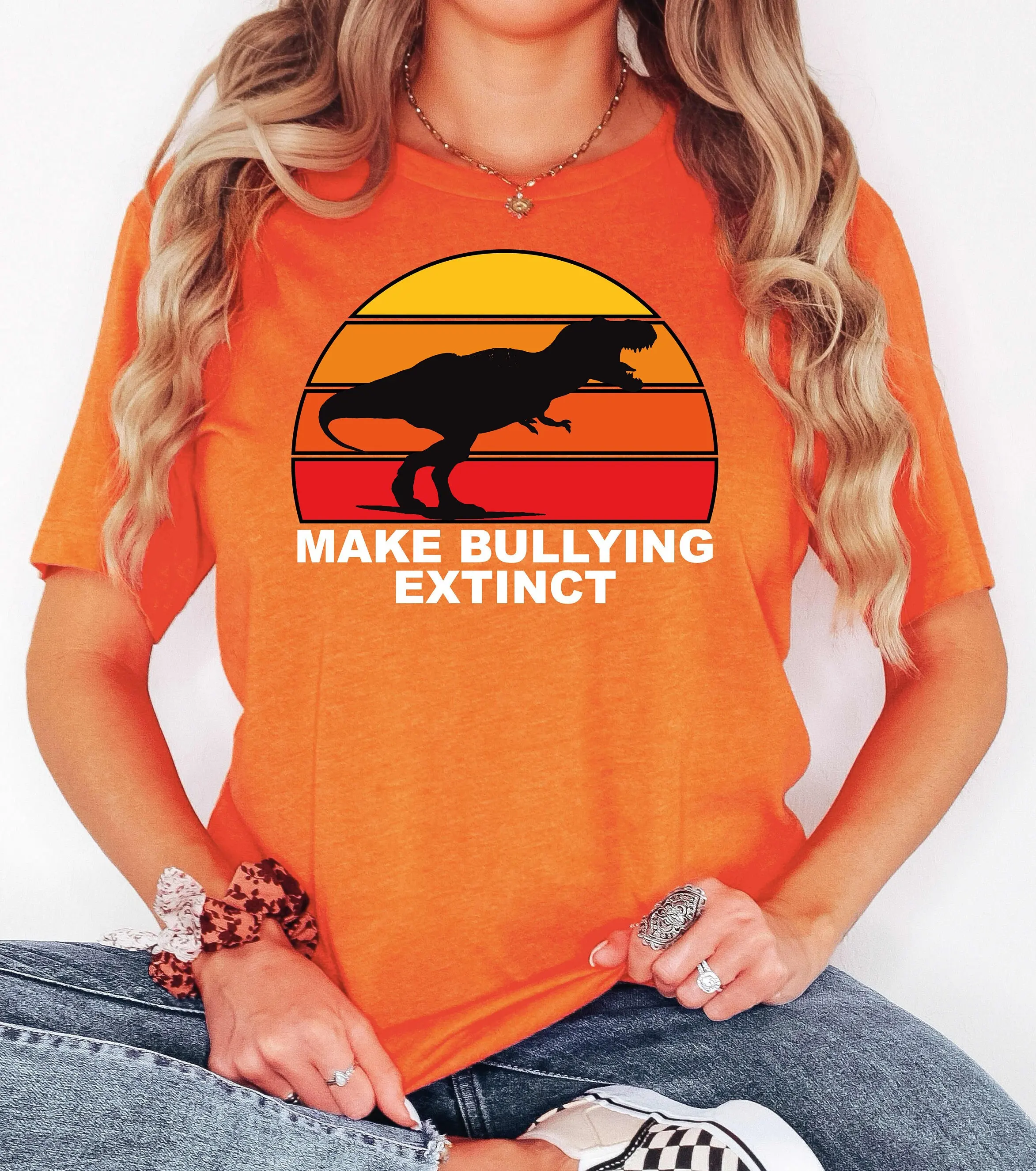 Anti Bullying Unity Day Teacher T Shirt Kindness End Choose Bully Awareness National