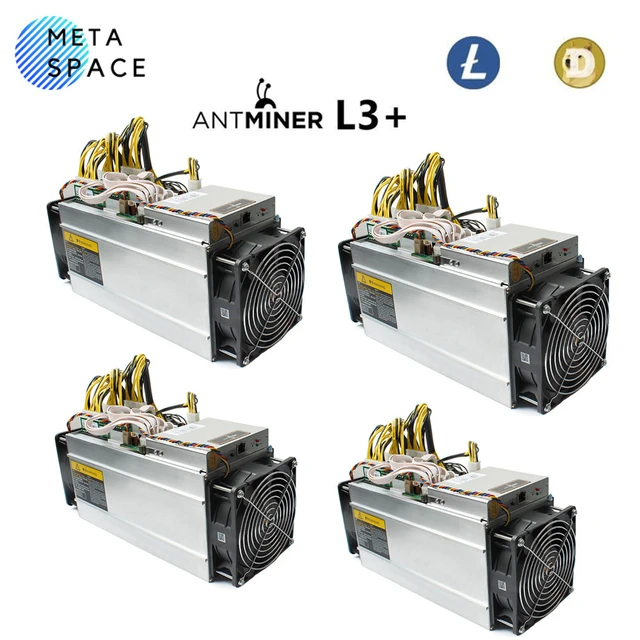 ANTMINER L3+( With power supply and Cable)Scrypt Litecoin Miner 504MH/s LTC  Doge Coin Mining ASIC Miner l3 Plus Doge Miner - AliExpress 7