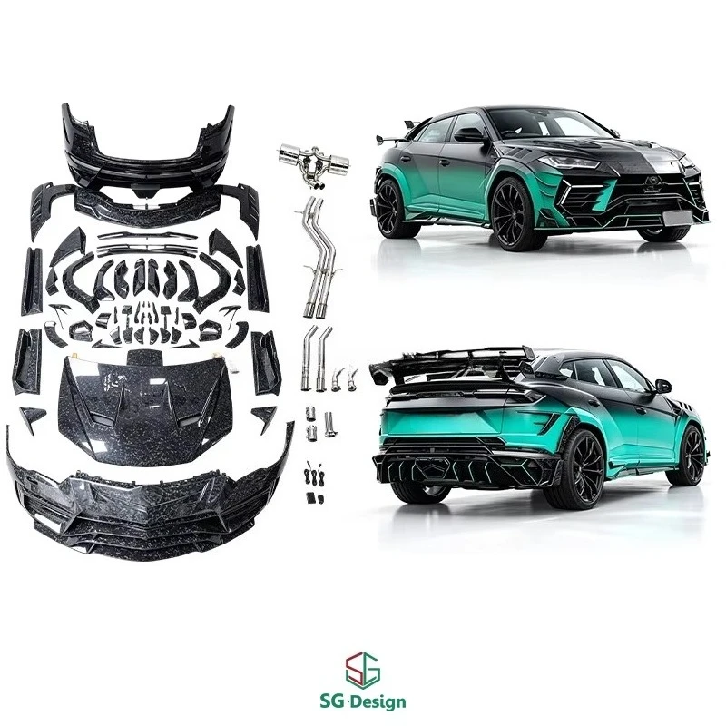 Exterior Tune M Style Conversion Body Kit for  Urus Third Generation Wet Carbon Fiber Auto Parts Car Mod