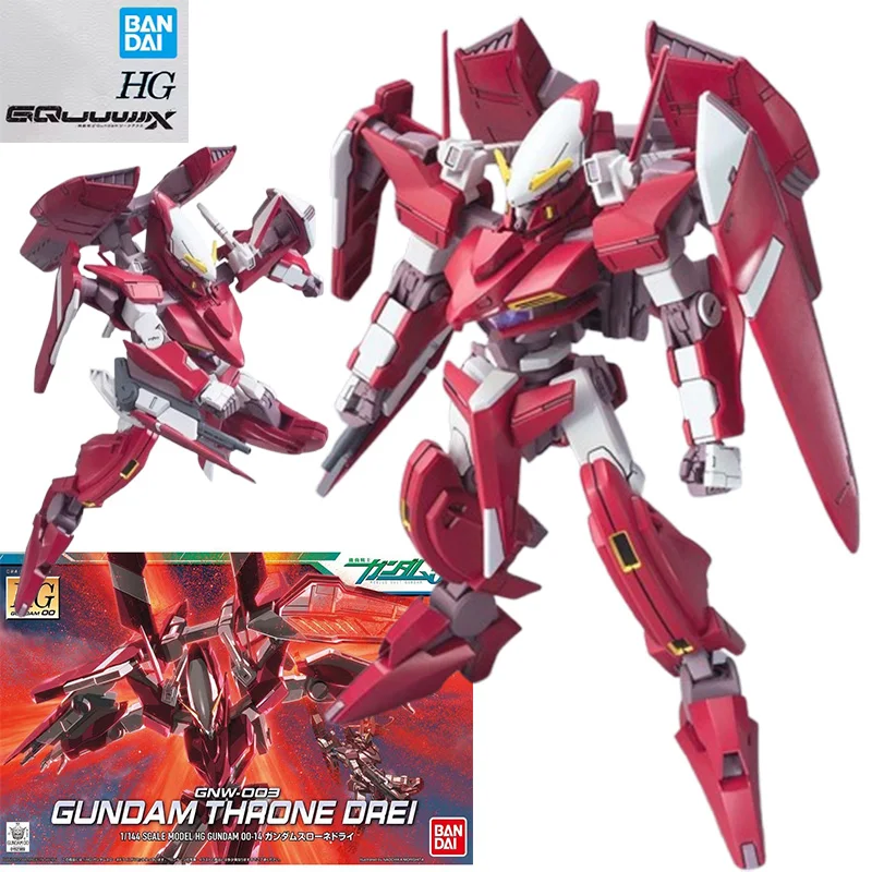 

Bandai HG1/144GUNDAM THRONE DREI Gundam аниме модель робота периферийные игрушки коллекция детские подарки