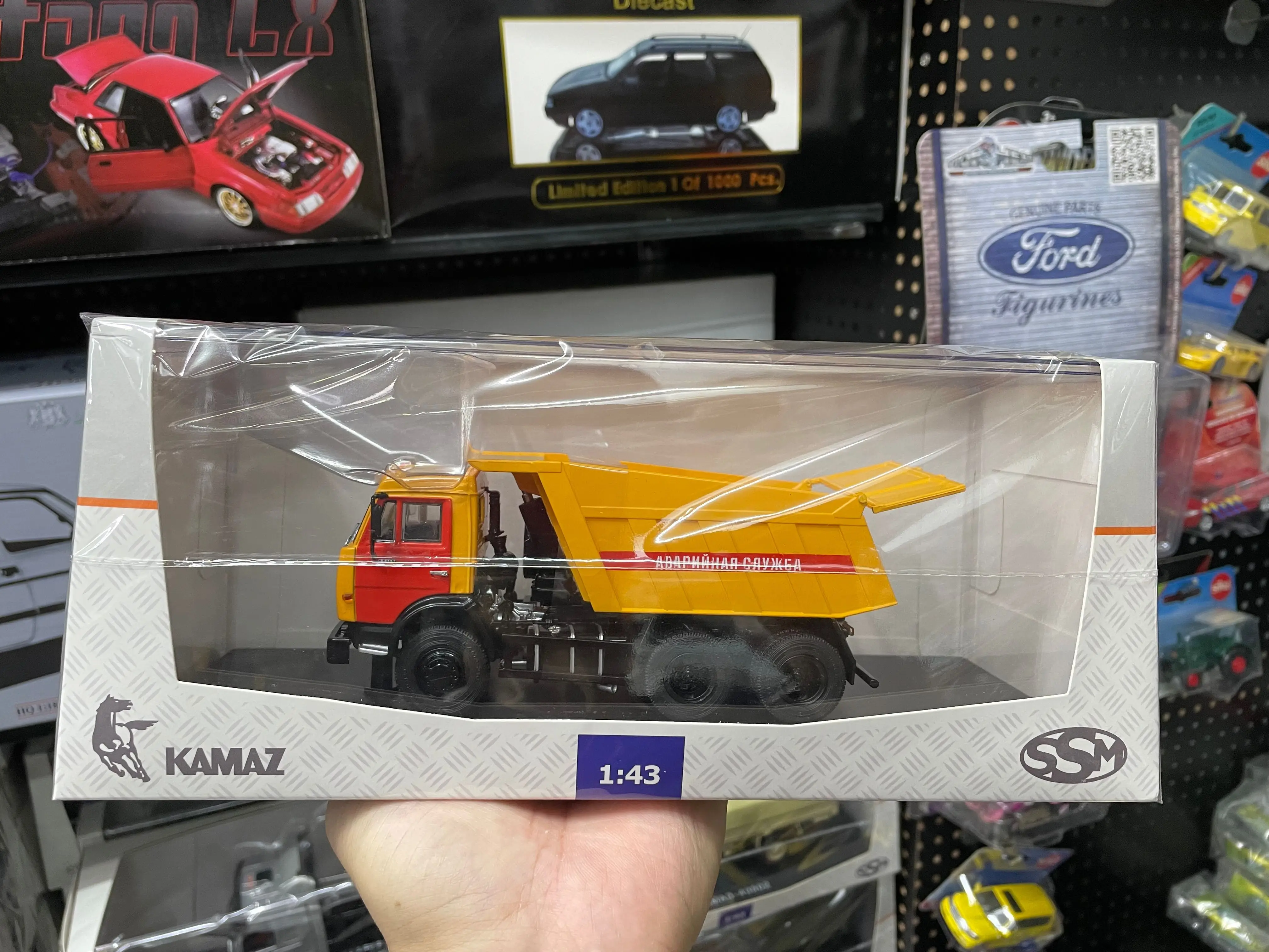 3 Colors!! Start Scale Models SSM 1/43 Scale Die-Cast Model Truck Kama3-6520 New in Box