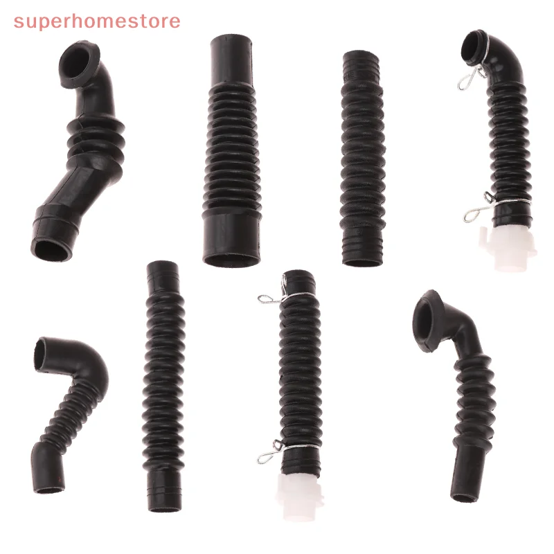 

1Pc Washing Machine Drain Pipe Washing Machine Rubber Drain Outlet Pipe Parts Hose Internal Connection Outlet Hose 5214FA3739