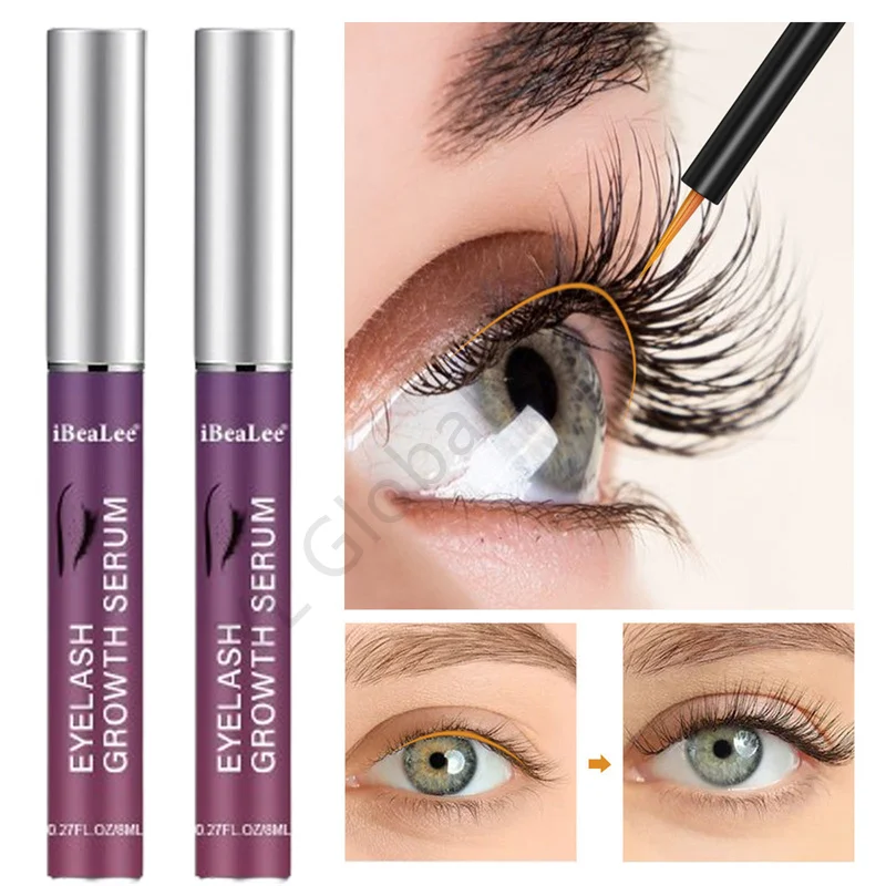 

Fast Eyelash Growth Serum 7 Days Natural Eyelash Enhancer Longer Fuller Thicker Curling Lash Treatment Eye Care Products Makeup