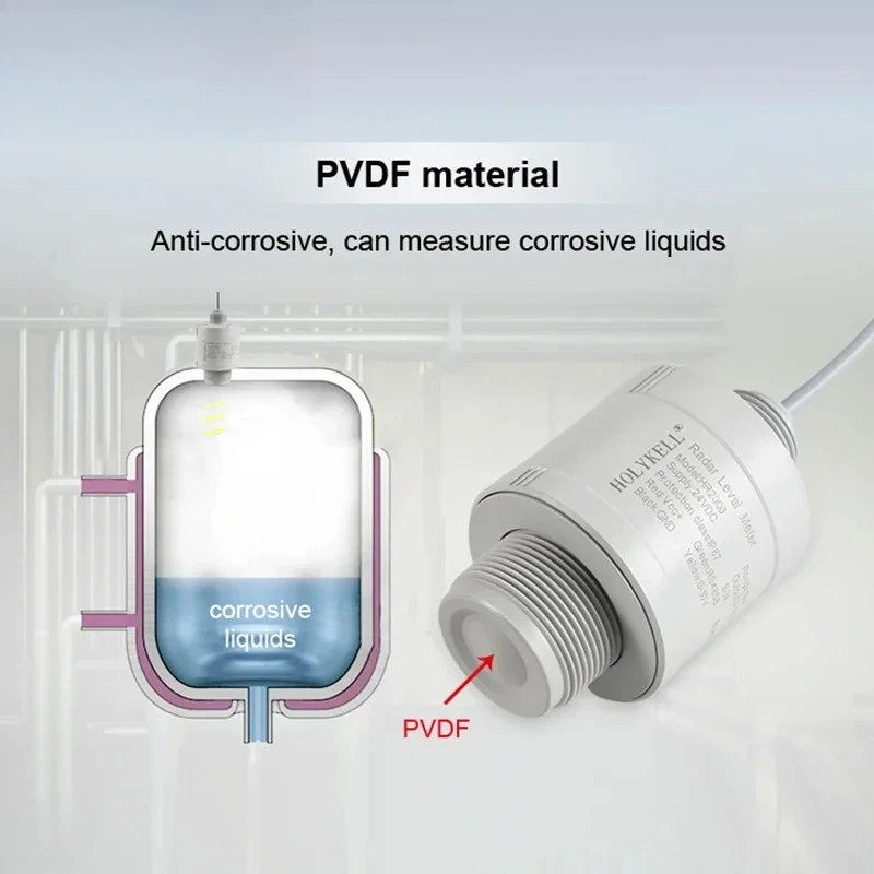

Hot sales Atex approved 10m 4-20mA RS485 modbus radar fuel water liquid tank level transmitter sensor
