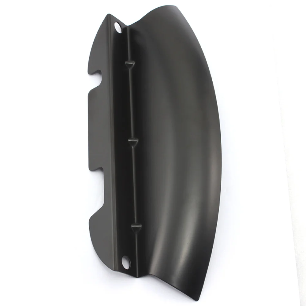 شوكة أمامية سوداء منحرف للرياح السفلية للدراجة النارية Harley 2014-19 Street Glide Electra Glide Road Glide Road King