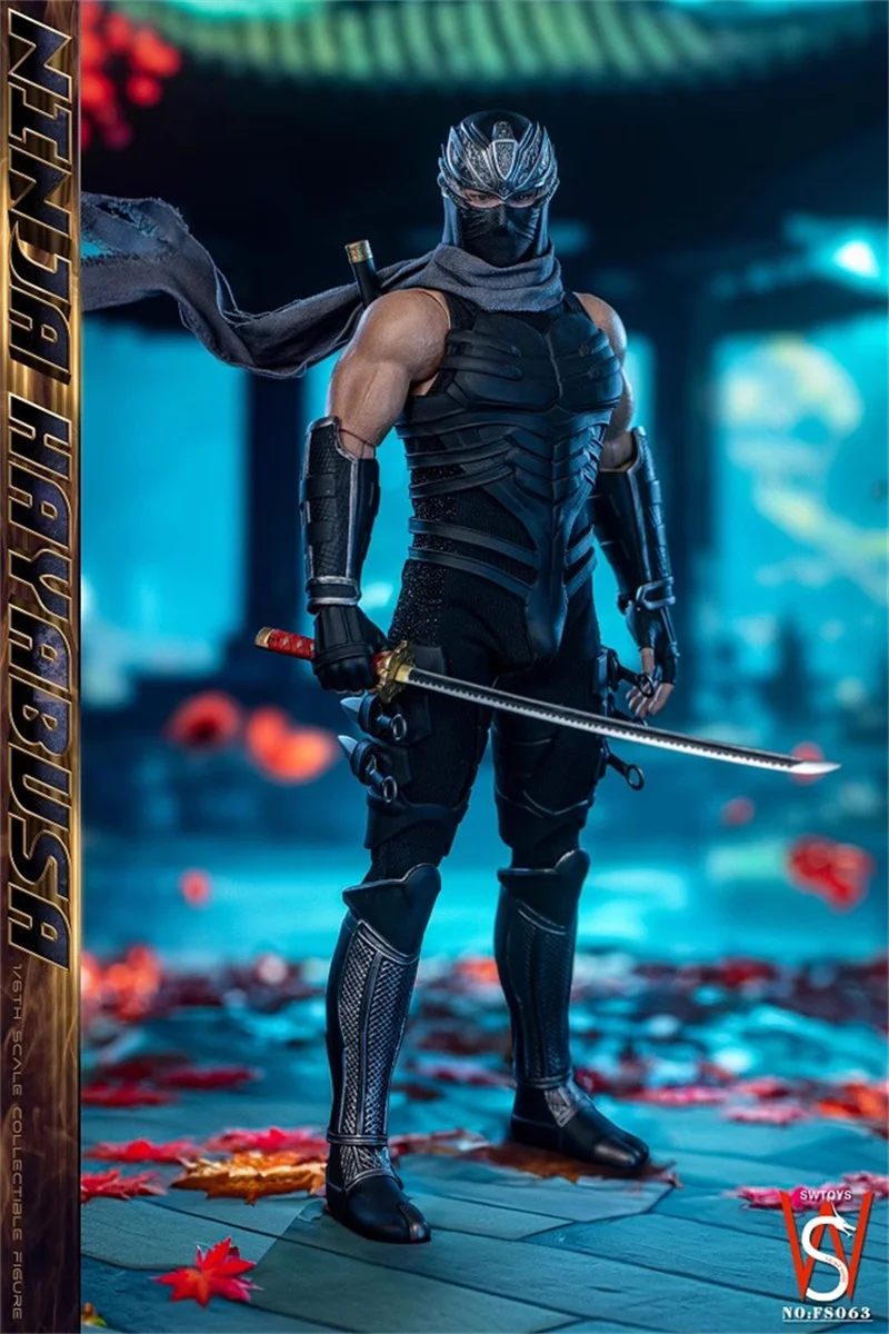 SWTOYS FS063 1/6 Scale Action Game Male Soldier RYU HAYABUSA The Strongest Ninja 12'' Full Set Collectible Action Figure Model