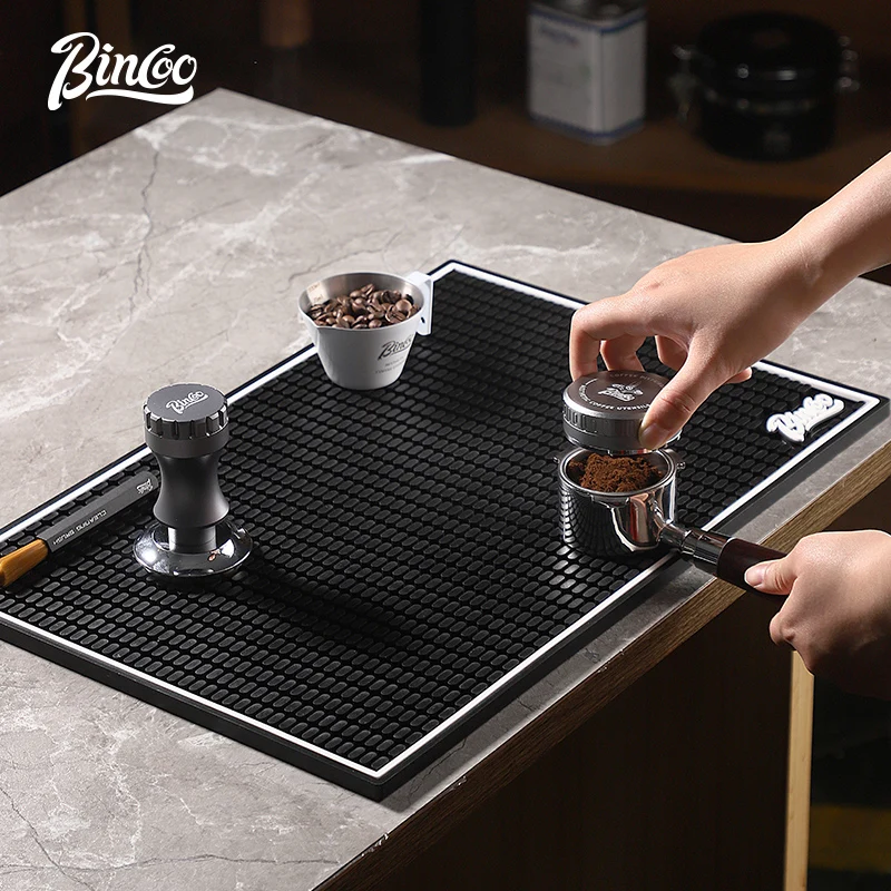 Bincoo Silicone Coffee Mat Dish Drying Mat 12