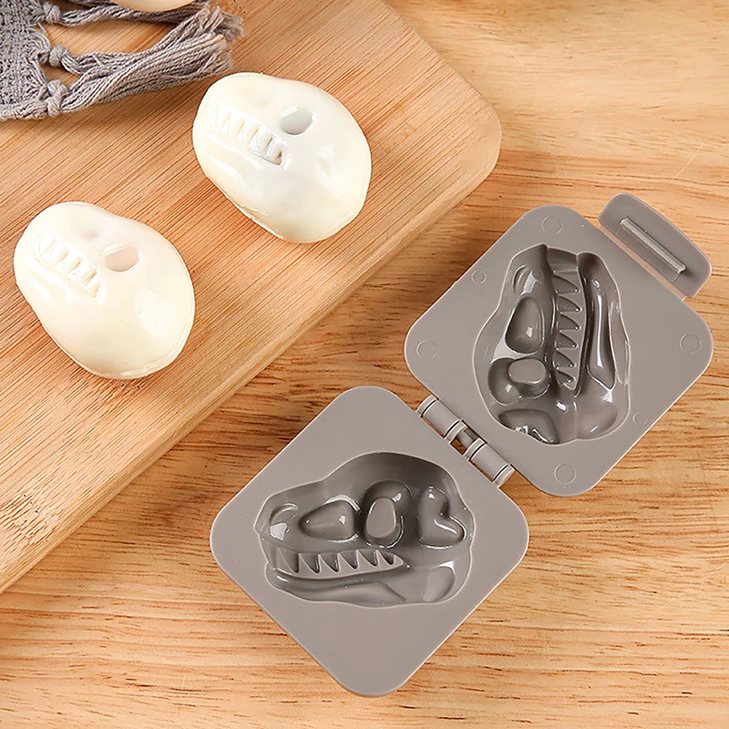 Boiled Egg Mold Cute Cartoon DIY Dinosaur Fossil Shape Mould Bento Maker Cutter Rice Ball Kitchen Accessories