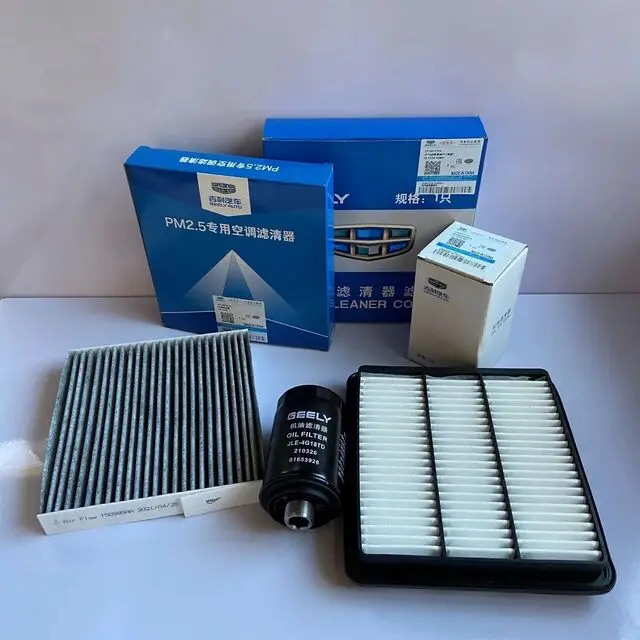 2/3/4set Filter Set for Geely BOYUE Atlas 1.8T Air Filter&Oil Filter&Cabin Filter& Fuel Filter Geely Atlas PRO1.8T