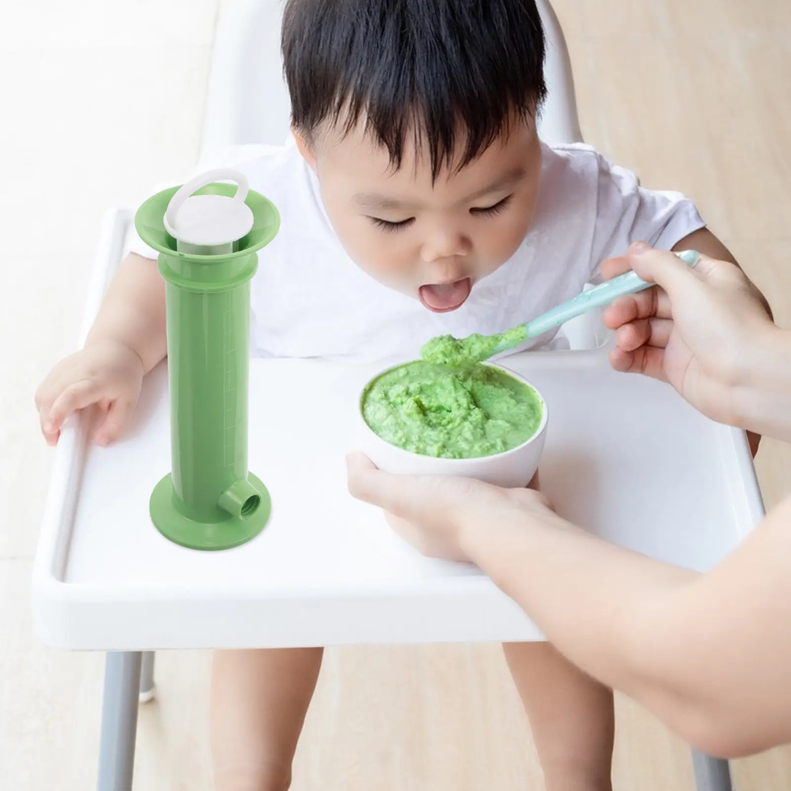 

Baby Food Dispenser Portable Compact Lightweight Infant Feeding Essential for Purees Yogurt Cereal Pouch Filler Baby Food Pouch