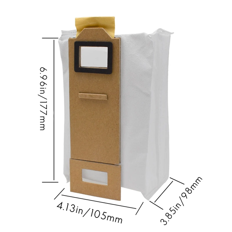 แปรงแผ่นกรอง HEPA สำหรับเปลี่ยนถุงเก็บฝุ่น Xiaomi Roborock T7S S7หุ่นยนต์ดูดฝุ่น T7plus