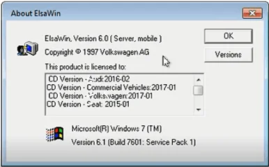 Neuester ETKA 8.6+ Elsawin 6.0 Autoreparatur Etka 8.6 Software Group Fahrzeuge Elektronischer Teilekatalog für V/W+AU//DI+SE//AT+SKO//DA – Detail 3
