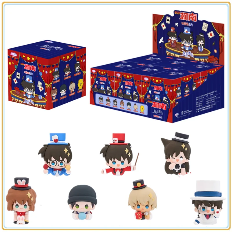 

Оригинальный Conan Magic Stage Series слепая коробка магнитный магнит на холодильник орнамент украшение Рэйчел Мур куклы игрушки загадочные подарки
