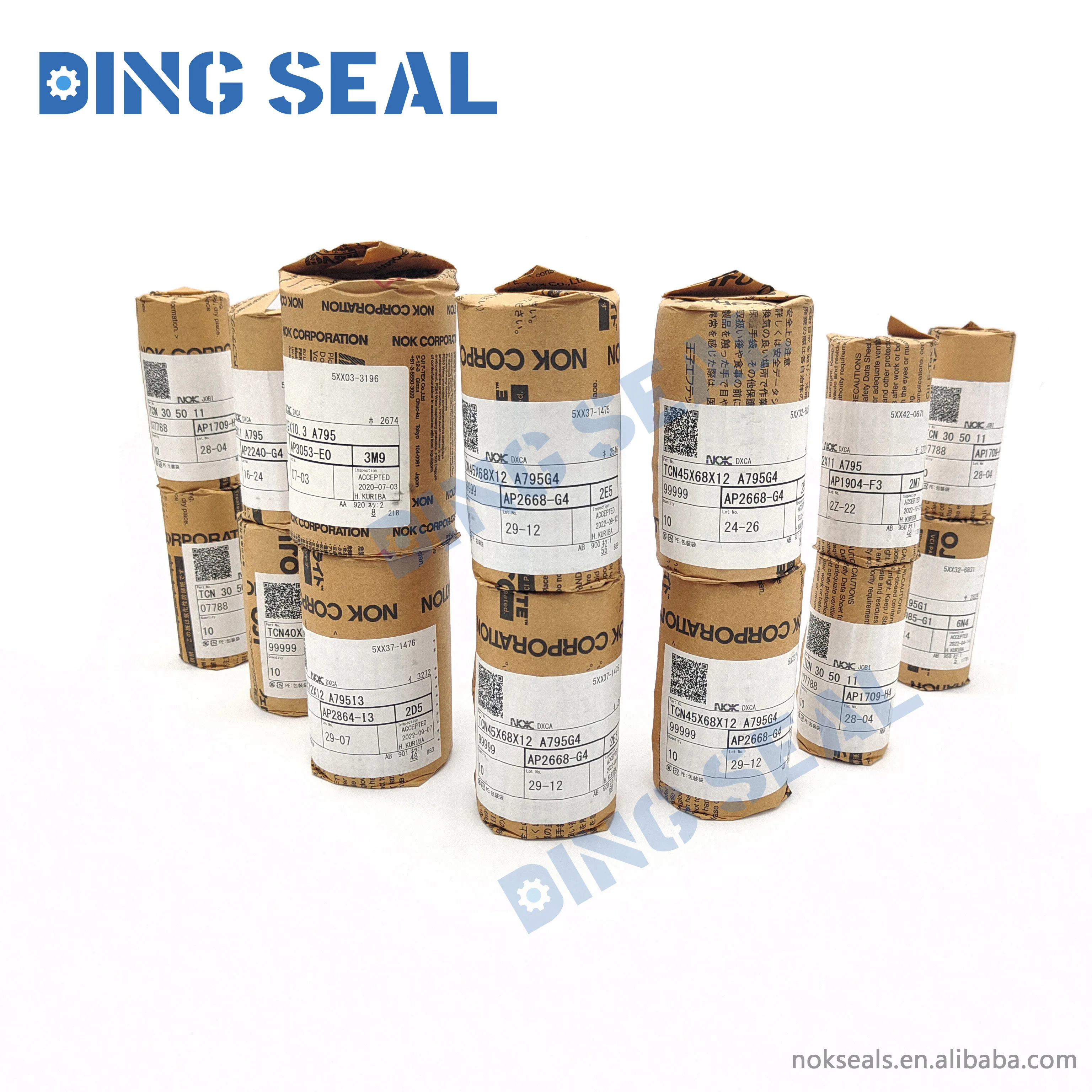 NOK Original TCN Seal AP2668 G TCN45*68*12 AP2388 E 40*62*11 AP2864 I 50*72*12 AP3055F 55*78*12