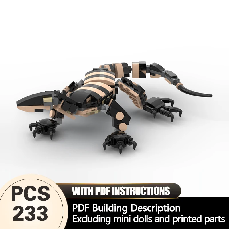 Creators Animal Series Model MOC Building Bricks Large Monitor Modular Technology Gifts Holiday Assemble Children Toys Suit