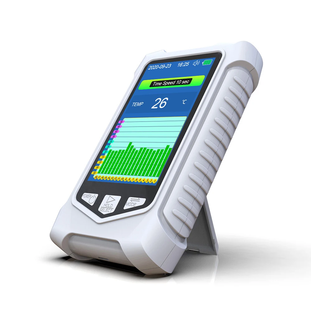 Rilevatore di gas portatile NH3 con display LCD Rilevatori di ammoniaca e misuratore di tester Monitor della qualità dell'aria per sensore di flusso NH3
