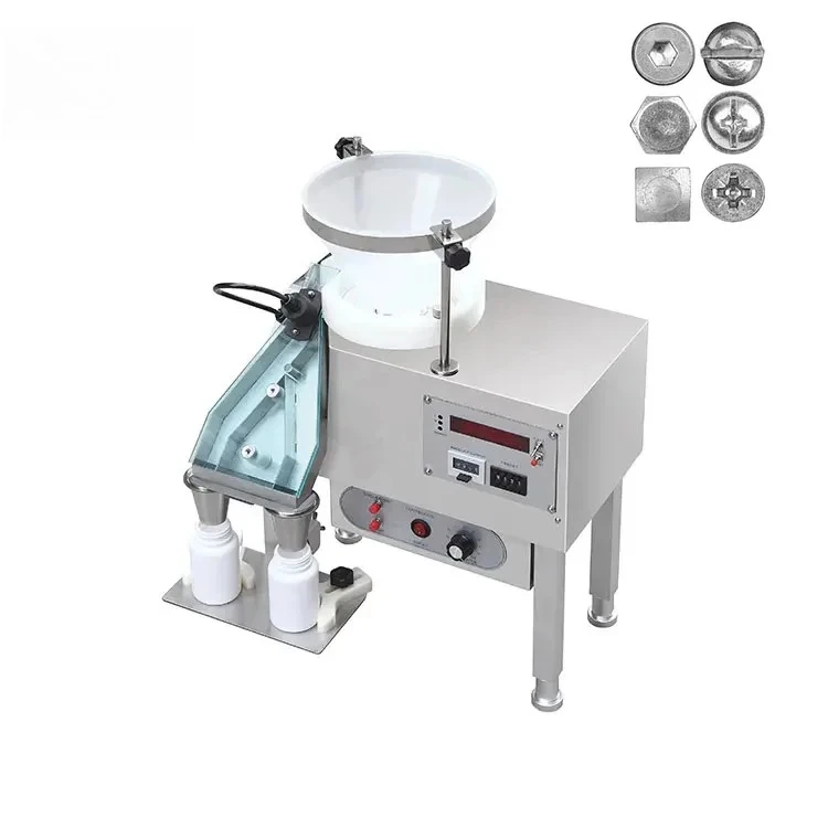 Wholesale Tabletop Semi Automatic Auger Screw Filler Counter Small Washer Filling Counting Machine