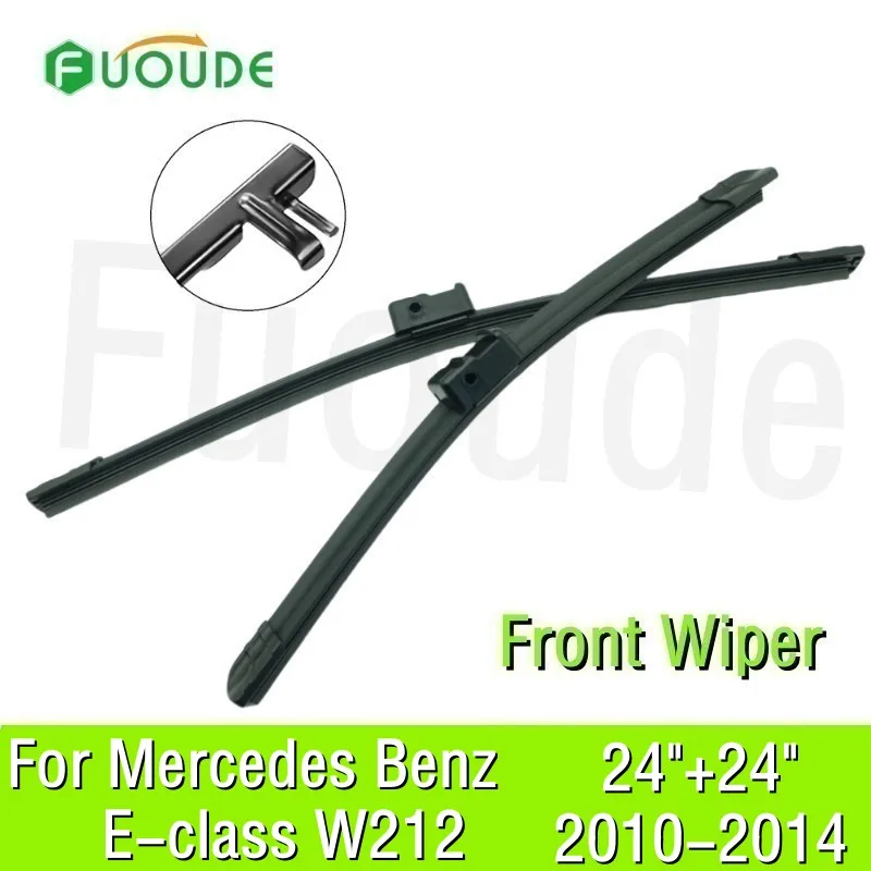 

Для Mercedes Benz E-class W212 щетка стеклоочистителя 24 "+ 24" лобовое стекло автомобиля резина 2010 2011 2012 2013 2014