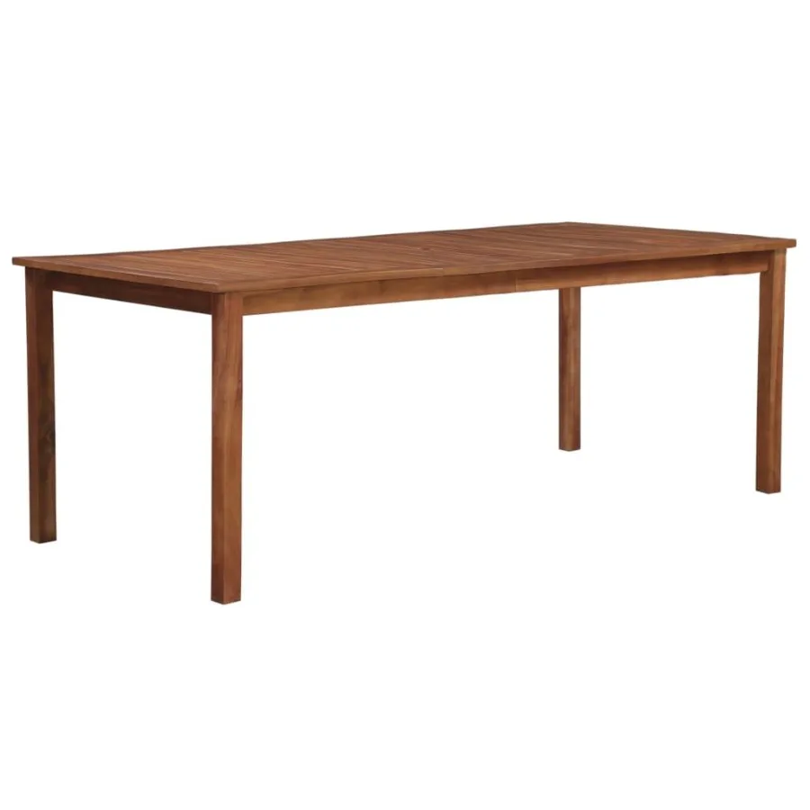 

Patio Table 78.7x39.4x29.1 Solid Acacia Wood