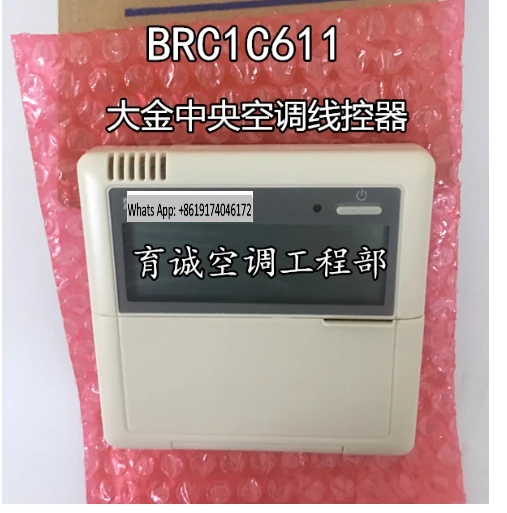 

Original new central air conditioning wire controller BRC1C61 multi-line manual operator control panel C611 shell