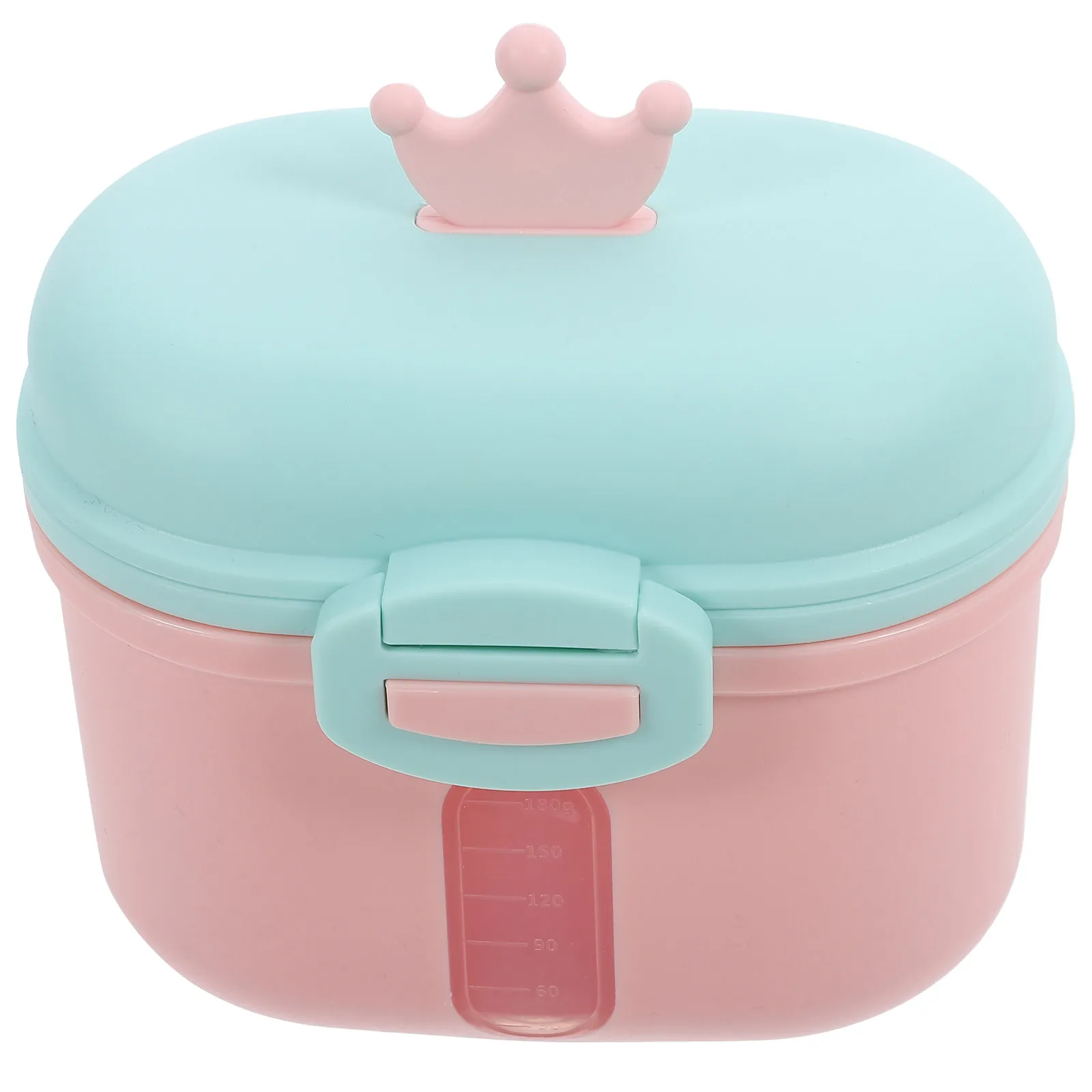

Milk Powder Box Portable Baby Formula Dispenser Container with Scoop Leak Proof Travel Infant Food Storage Holder