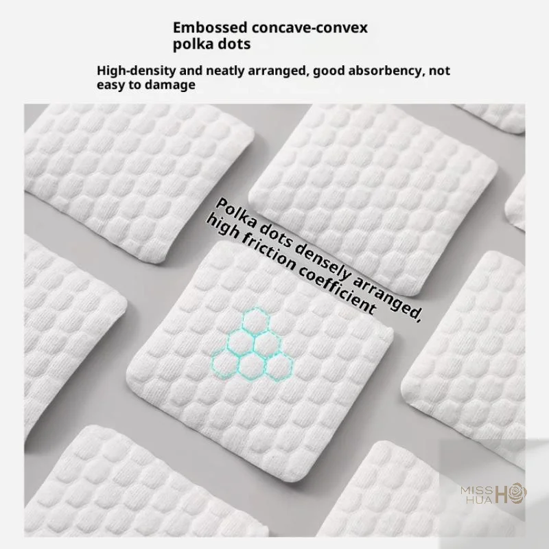 HUA Salviette per rimuovere lo smalto Salviette in cotone Dischetti Detergente per manicure senza pelucchi Gel UV Carte per rimozione unghie usa e getta Strumento per la pulizia