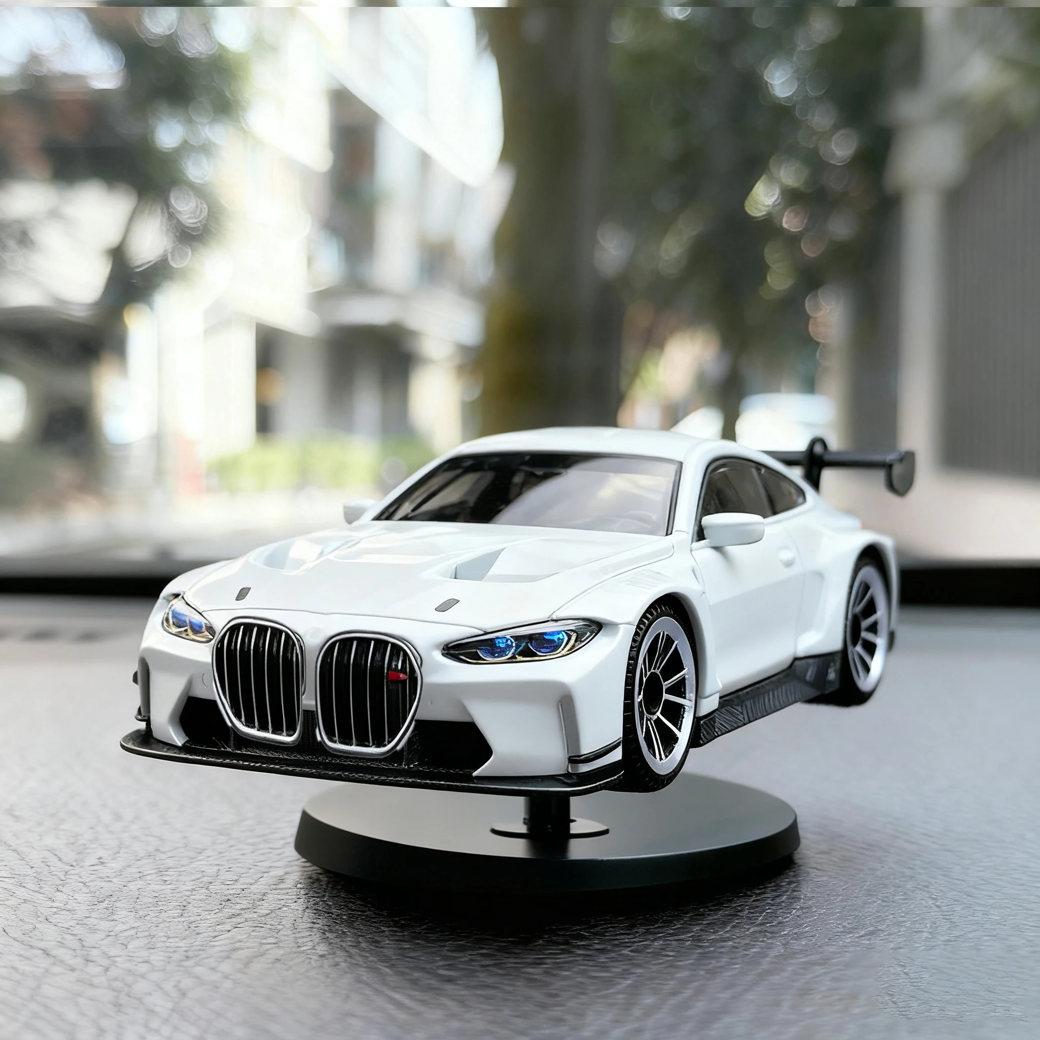Drift Rotating Ornaments Car Toy Model For BMW M4 GT3 Car Model Ornament Fun Child Men Gift Car Center Console Decoration - Image 6