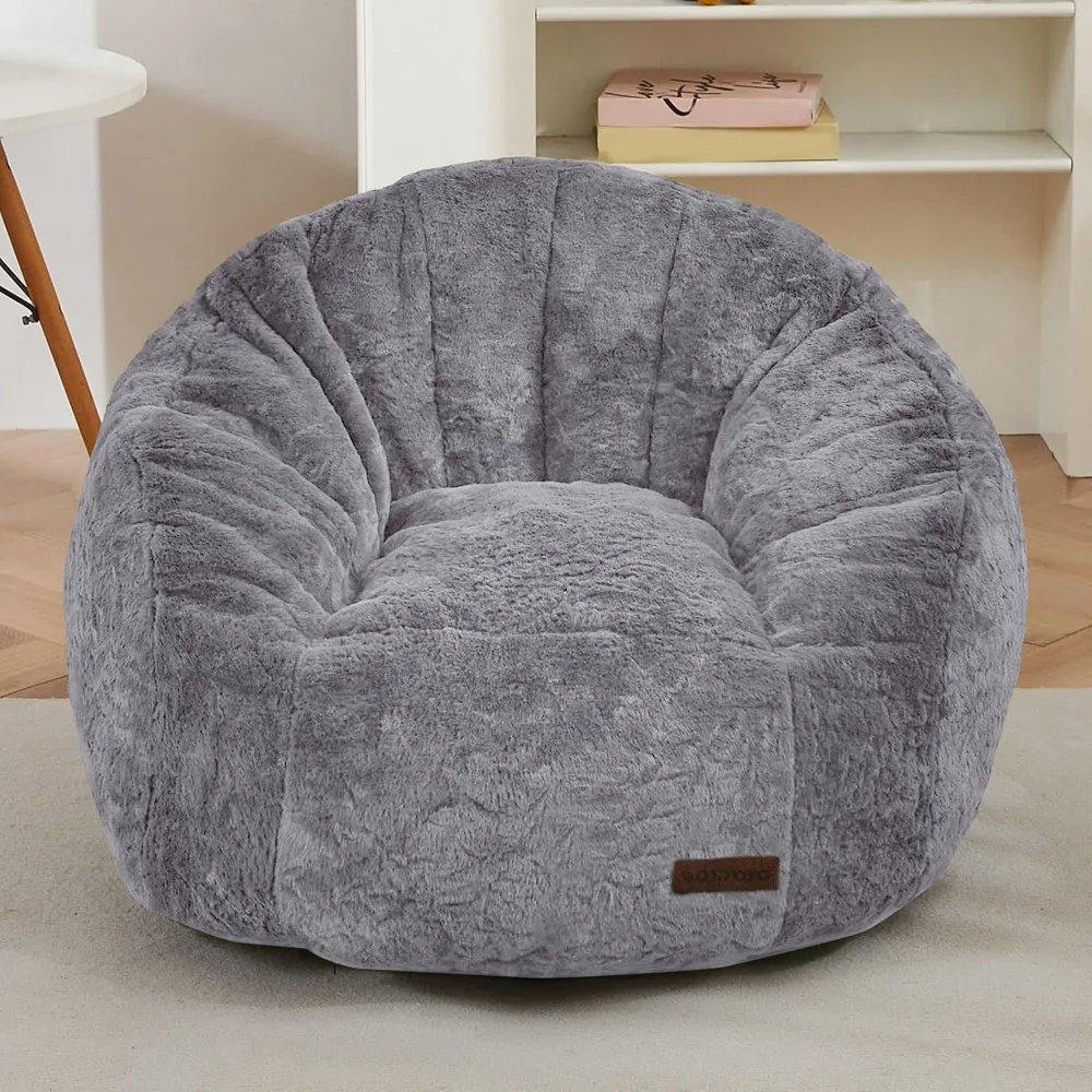 

Bean Bag Chair for Kids, Shell Shaped Bean Bag Couch for Boys and Girls, Toddler Chair Bean Bag Sofa for Playroom, Nursery Room