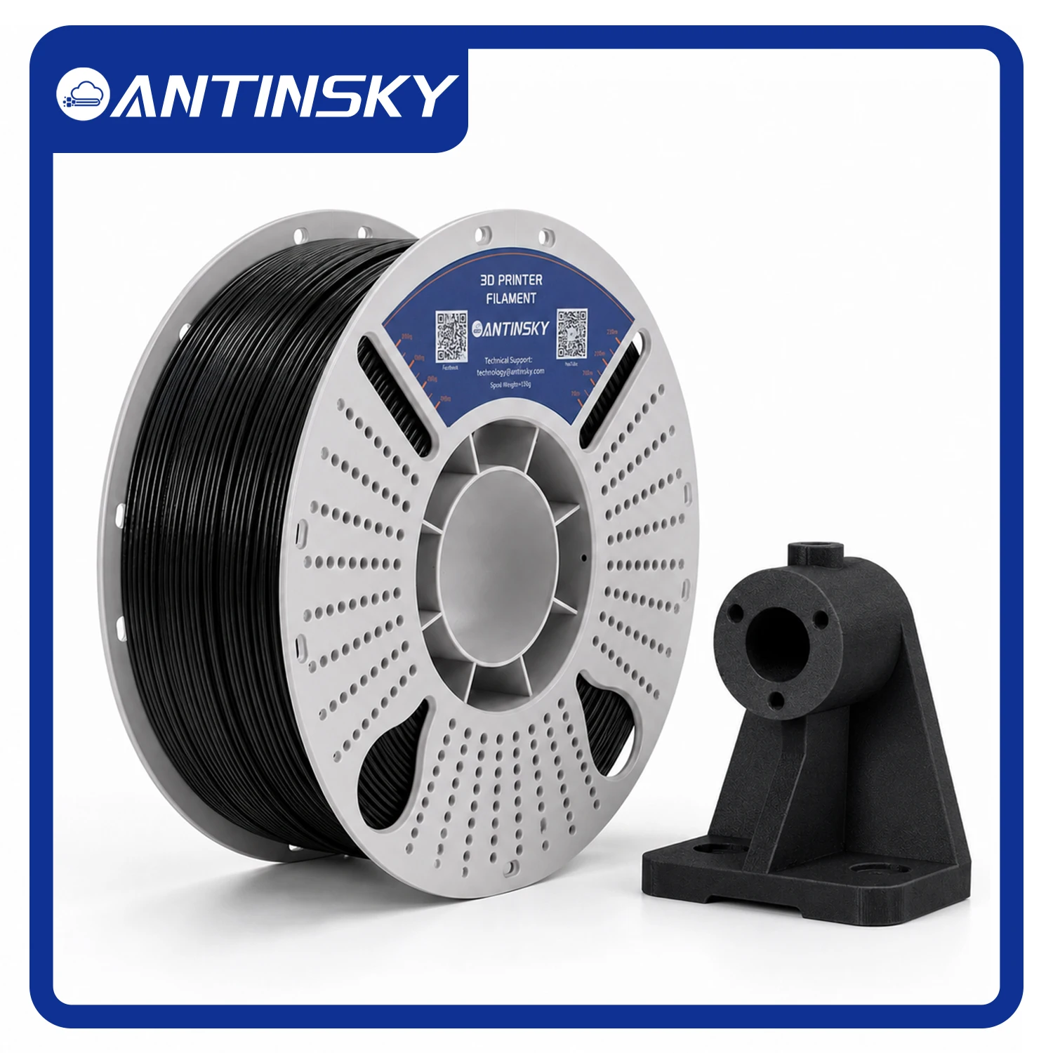 ANTINSKY PETG CF Filament Carbon Fiber Reinforced 3D Printer Engineering Material