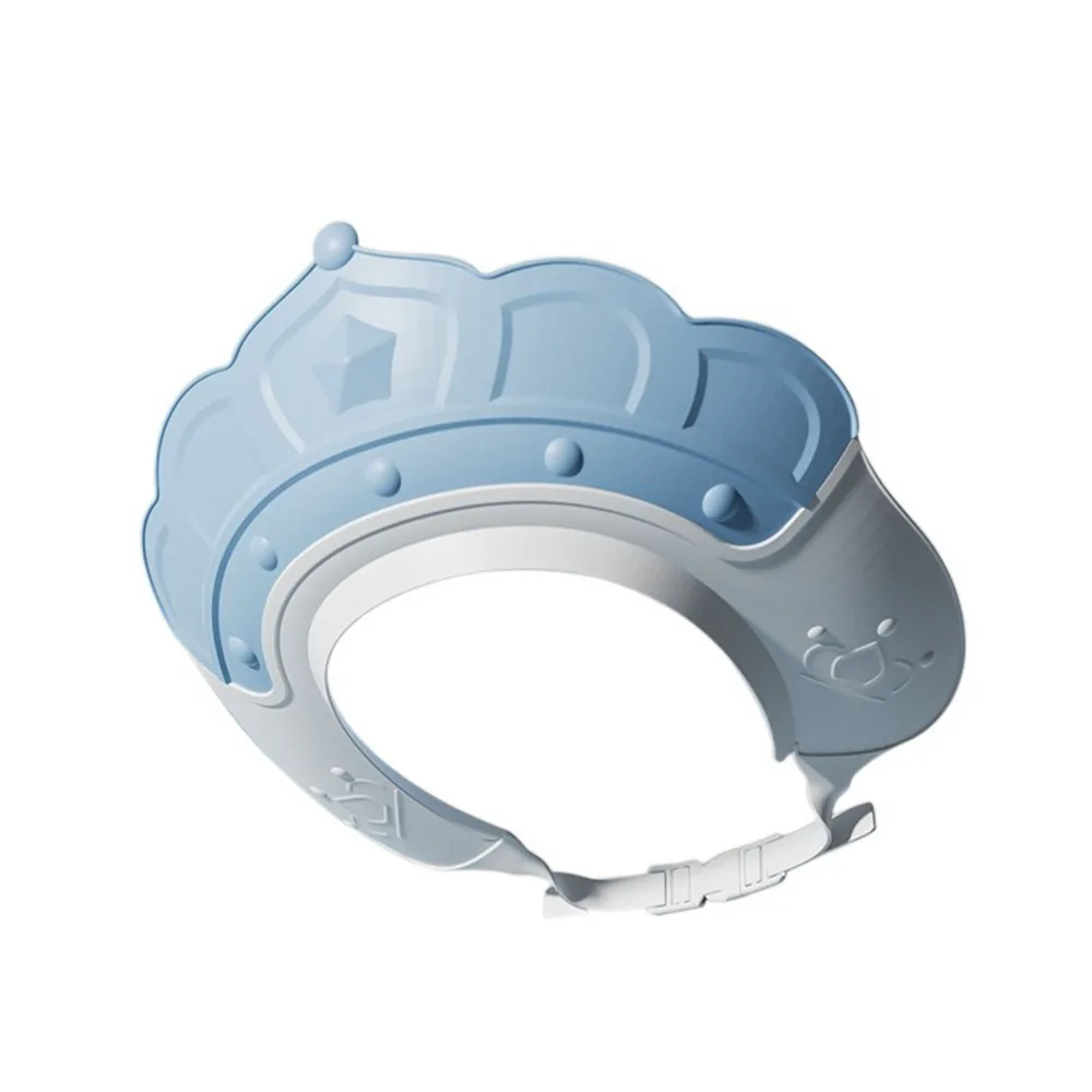 

New Shampoo Artifact Baby Shower Cap Hair Shield Ear Protection Hair Wash Hat Adjustable Safe Bath Head Cover Kids