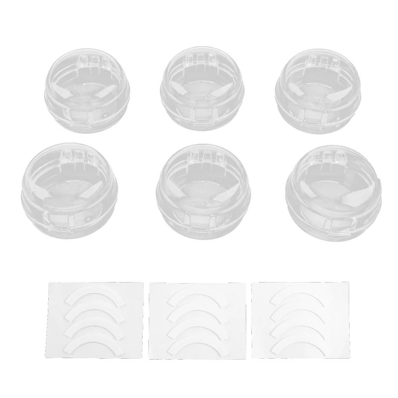 6 Pcs Gas Stove Knob Covers Baby Safety Oven Lock Lid Infant Child Protector Home Kitchen for Protection Tool