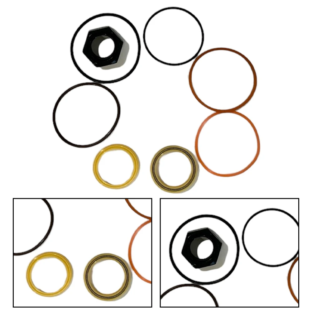 1set Hydraulic Lift Cylinder Seal Kit 7137939 For Bobcat A300-S300 S650 T650 Skid Steer-Loader Repair Replacement Parts