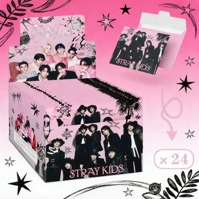 STRAYKIDS Street Children SKZOO KPOP Series Tarjeta de Estrella Aleatoria 5+1 Caja Sorpresa Ciega Tarjeta de Foto de Álbum Tarjeta LOMO Tarjeta de Felicitación Regalo