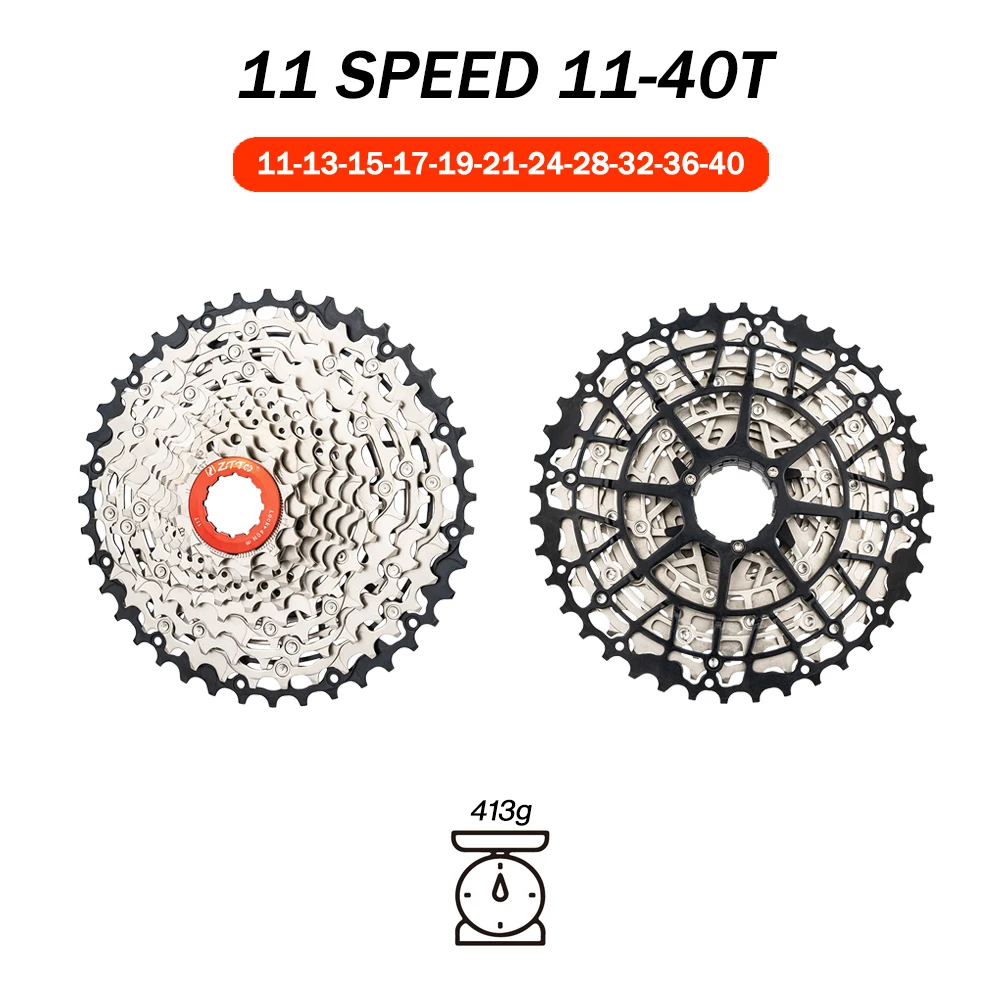 ZTTO 11-Speed Steel Mountain Bike Freewheel Cassette