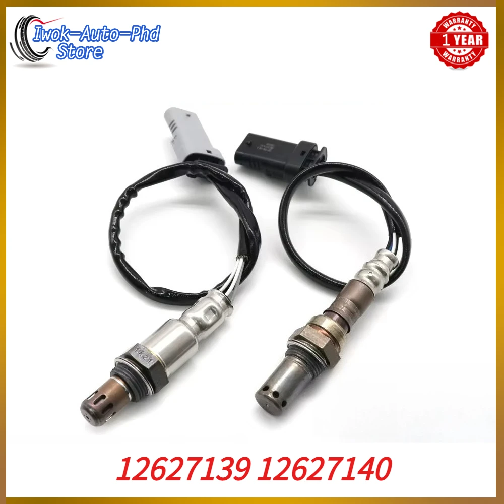 NEW Downstream&Upstream O2 Oxygen Lambda Sensor For Chevrolet Impala Malibu GMC Canyon Buick Regal Cadillac 12627139 12627140