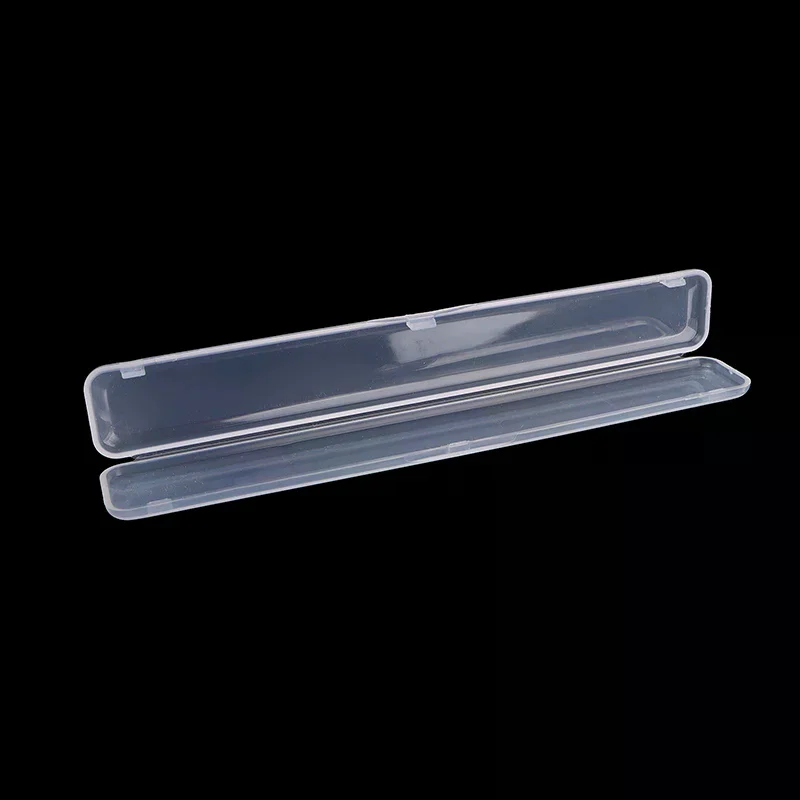 /JCS/Storage Box Accessory Transparent Disposable Nail File Organiser Storage Box Transparent Cotton Swab Organizer Storage 1pcs