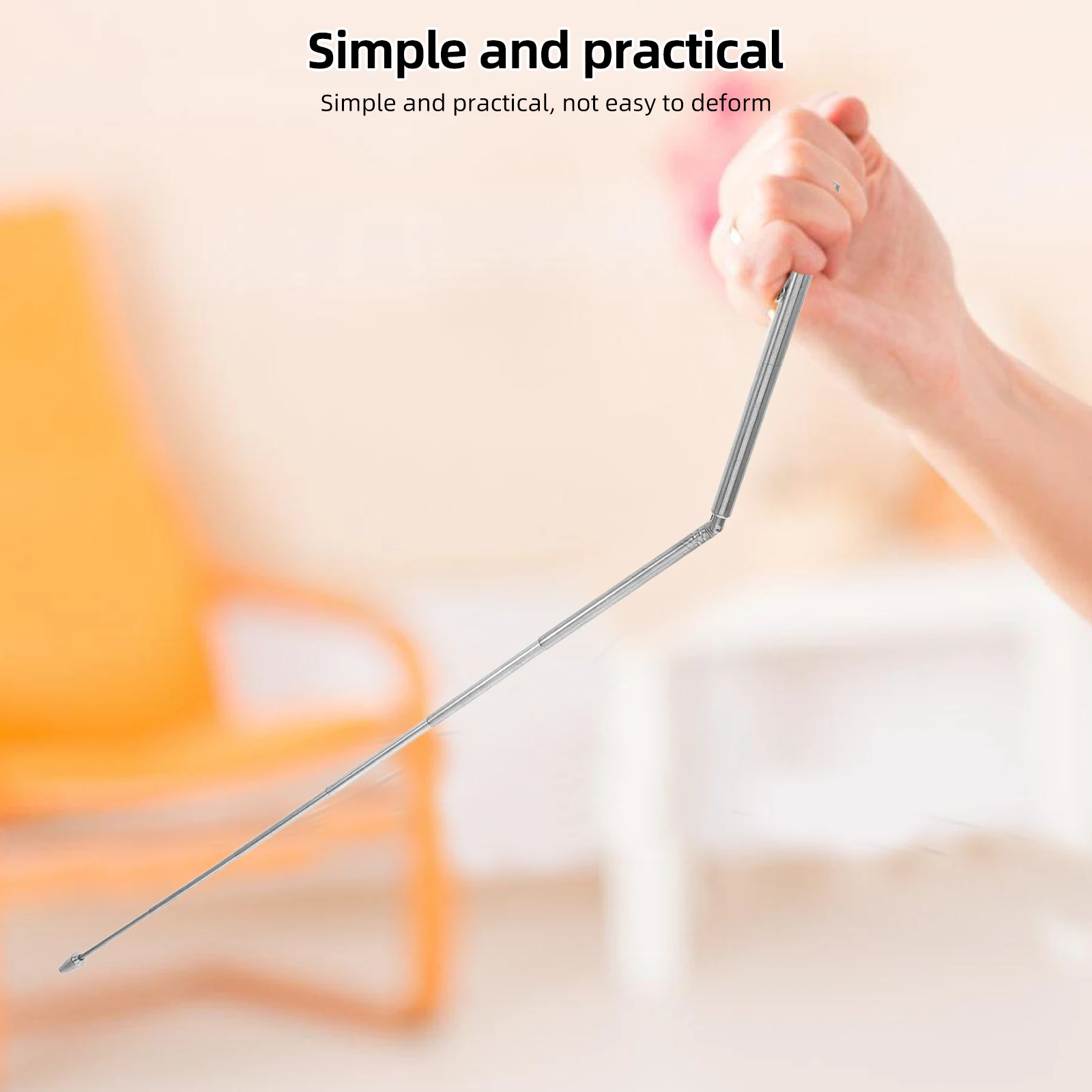 

Telescopic Brass Dowsing Rod Locating Lost Items Sturdy Spiritual Divining Tool Outdoor Water Divination Stick Foldable Metal